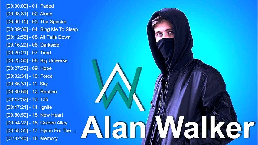 ภาพปกอัลบั้มเพลง Alan Walker New Songs 2023 - Alan Walker Full Album 2023
