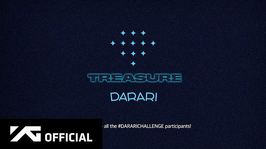 ภาพปกอัลบั้มเพลง TREASURE - ‘다라리 (DARARI)’ CHALLENGE COMPILATION