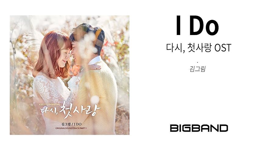 ภาพปกอัลบั้มเพลง 다시 첫사랑 OST 김그림 I Do Kim Geu Rim I Do First Love Again OST