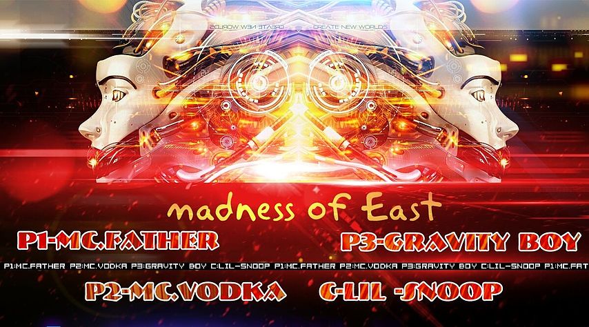 ภาพปกอัลบั้มเพลง The MaDneSs - ( Madness of East )