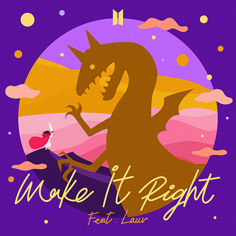 ภาพปกอัลบั้มเพลง Make It Right (feat. Lauv) 방탄소년단 Make It Right (feat. Lauv)