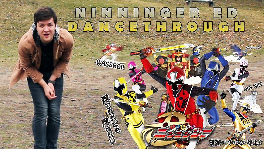 ภาพปกอัลบั้มเพลง Nan ja Mon ja Ninja Matsuri SHURIKEN SENTAI NINNINGER ED w subs - Toku Lets Dance