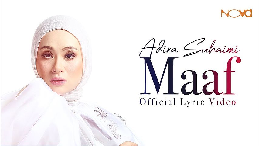 ภาพปกอัลบั้มเพลง OST Maaf Tak Indah Maaf - ADIRA SUHAIMI Official Lyric Video
